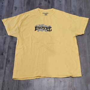 Empyre Graphic Yellow Men's T-Shirt